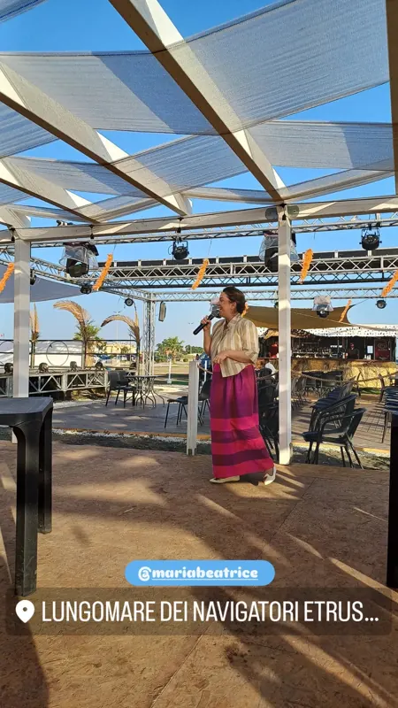 Maria Beatrice Alonzi presenta "Hai ancora paura" a Cerveteri — Etruria Village (foto 2 di 10)